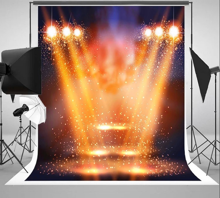 DJ altın led sahne bokeh neon  - Photography Award incelemesi ve fiyatı