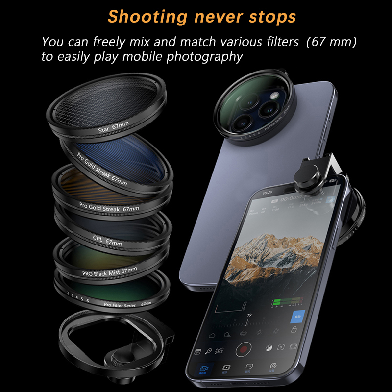 67mm Fotoğraf Filtreleri Metal - Photography With Iphone 15 incelemesi ve fiyatı
