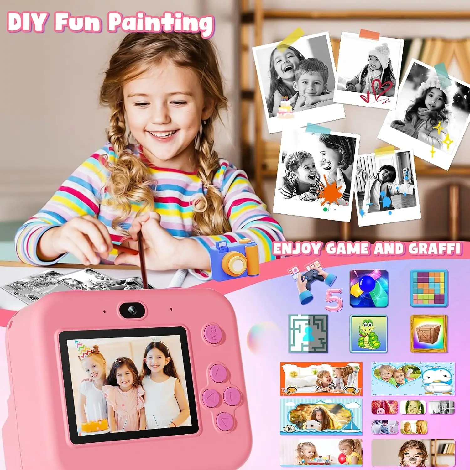 NewInstant Baskı Kamerası 32G  - Photography Close Up incelemesi ve fiyatı