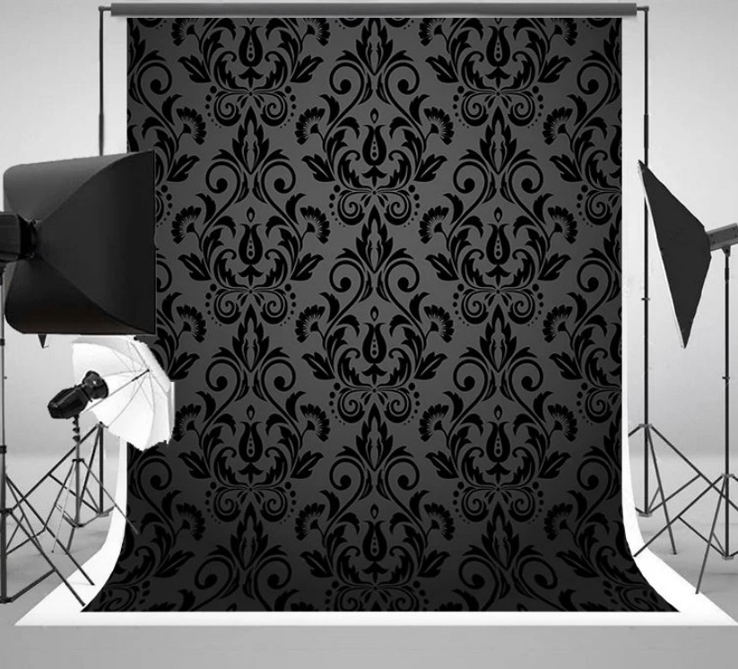 Siyah gri beyaz şam koyu çiçek - Photography Dark Cloth incelemesi ve fiyatı